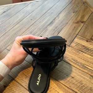 Black strap oh sandals from Aldo